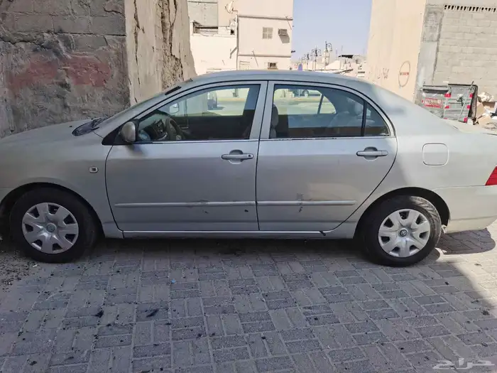 للبيع سيارة كرولا مديل 2005 جير عادي مفحوص مجدد 3