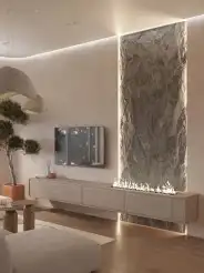ديكور تلفزيون خلفيه مكتبه شاشه شاشات ديكورات 4