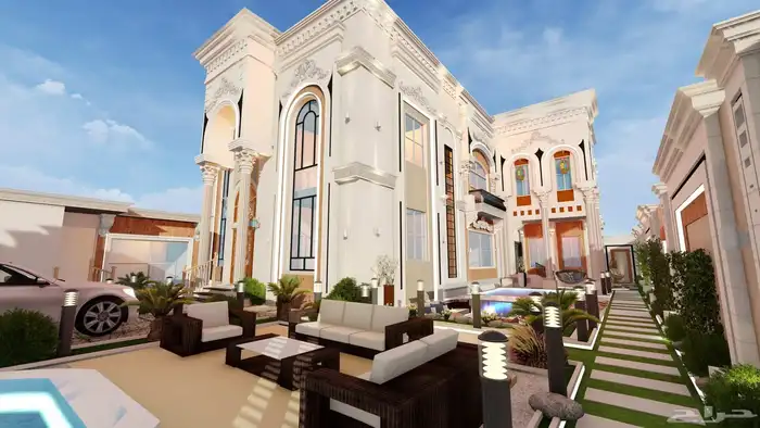 مهندس معماري مخططات وواجهات ثلاثية الابعاد 12