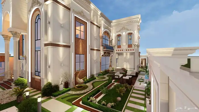 مهندس معماري مخططات وواجهات ثلاثية الابعاد 5