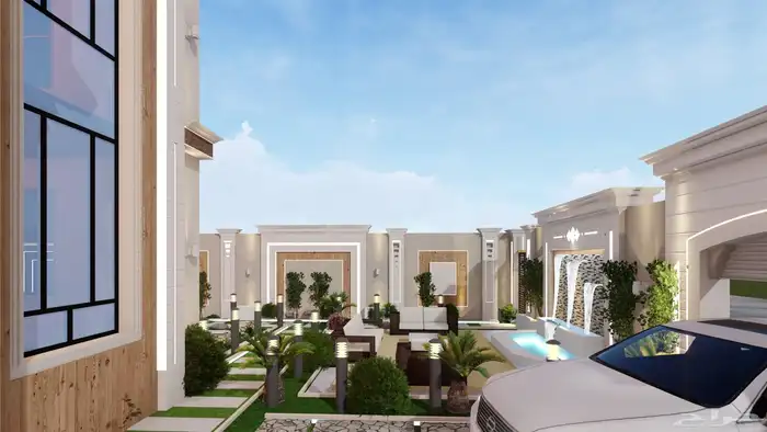 مهندس معماري مخططات وواجهات ثلاثية الابعاد 15