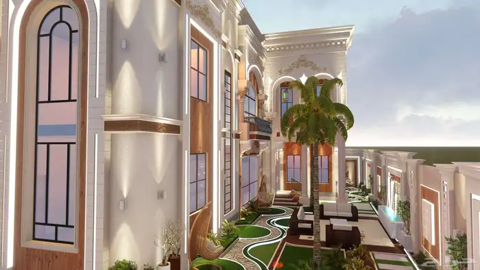 مهندس معماري مخططات وواجهات ثلاثية الابعاد 7
