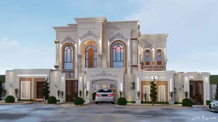 مهندس معماري مخططات وواجهات ثلاثية الابعاد 13