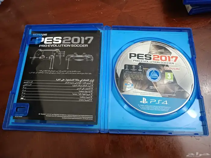 شريط بيس 2017 (Pes2017) سوني 4 و5 حاله ممتازه لاعلي سعر 2