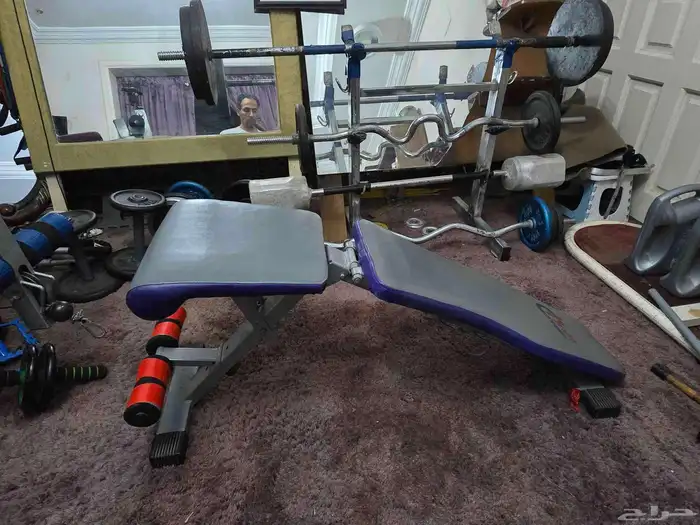 كرسي تمرين بنش متحرك 1