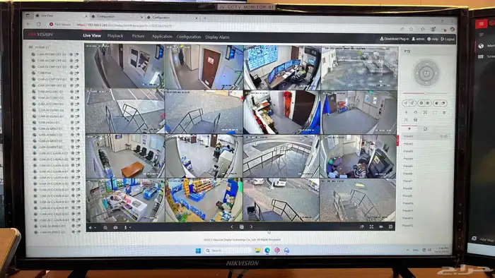 صيانة كاميرات المراقبة  تركيب  انتركم  شبكات  مقوي 6