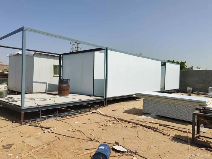 بركسات وكرفانات ورشة امواج الخليج لتصنيع البيوت الجاهزه 3