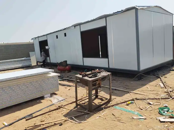 بركسات وكرفانات ورشة امواج الخليج لتصنيع البيوت الجاهزه 5