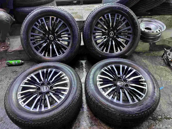 جنوط نيسان باترول بلاتينيوم موديل2024تجاري مع الكفران 5