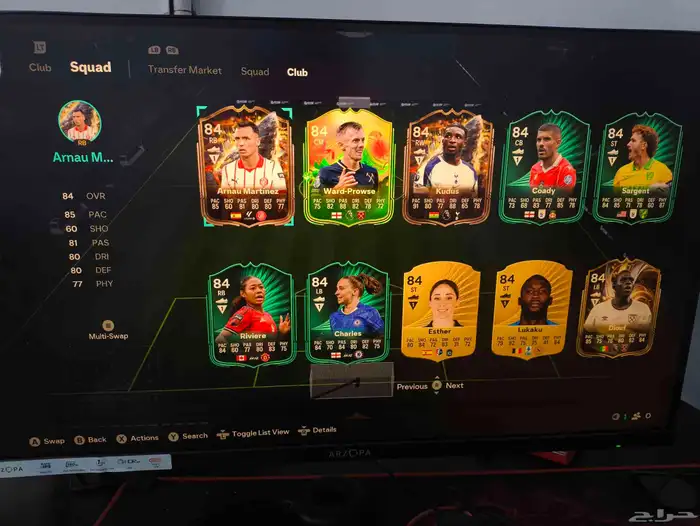للبيع مليون كوينز fc 26 pc او الحساب كامل 7