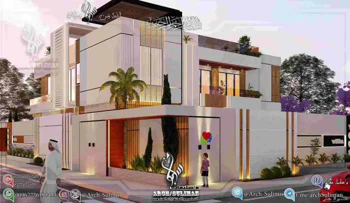 مهندس مهعماري فريلانسر مخططات وواجهات 3D حسب الكود السعودي 7