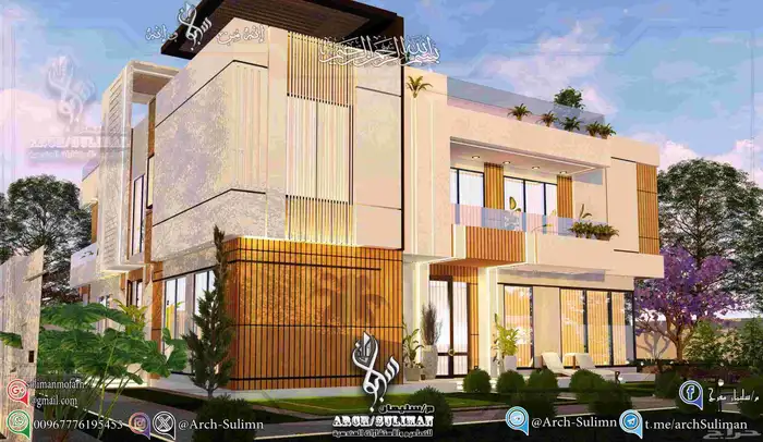 مهندس مهعماري فريلانسر مخططات وواجهات 3D حسب الكود السعودي 9