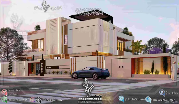 مهندس مهعماري فريلانسر مخططات وواجهات 3D حسب الكود السعودي 3