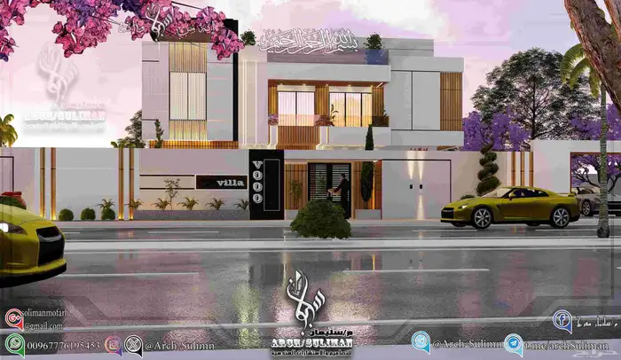 مهندس مهعماري فريلانسر مخططات وواجهات 3D حسب الكود السعودي 0