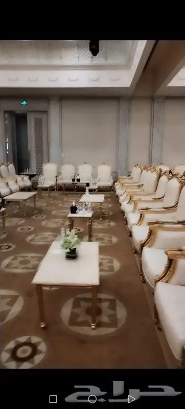 تاجير كراسي طاولات طعام تجهيز حفلات 8