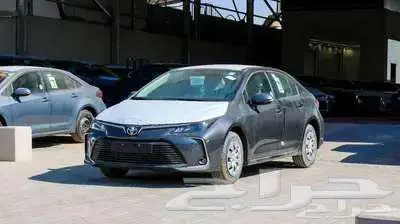 تويوتا كورولا استاندر طيس 2025 رمادي غامق كاش - اقساط 3