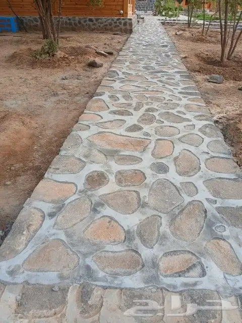 معلم حجر رباريب ممرات قوايم تلابيس جدران 4