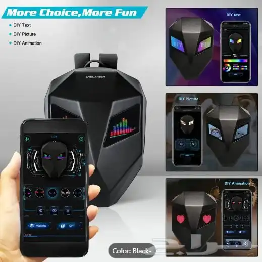 شنطة LED ليد للدراجات والدبابات LED Backpack 5