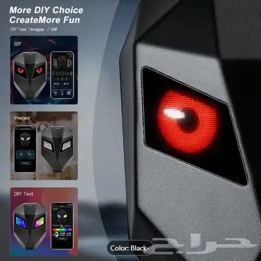 شنطة LED ليد للدراجات والدبابات LED Backpack 7
