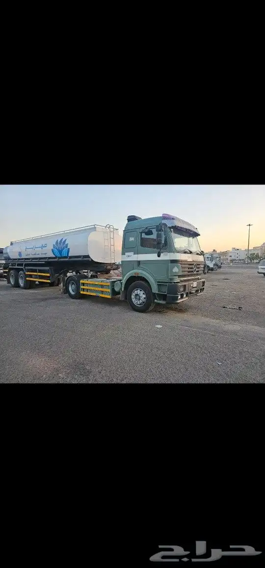 ترلا تانكي مويه موديل 95 كل شي جديد 28 طن السياره جديده 4