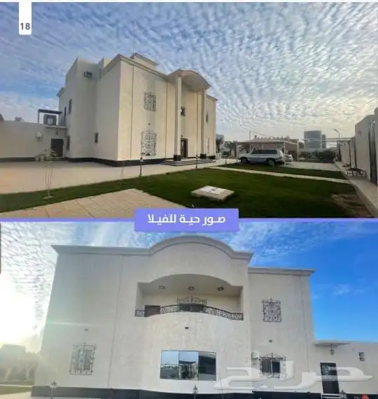 للبيع مزرعه فيها فيلا ممتازه للسكن 0