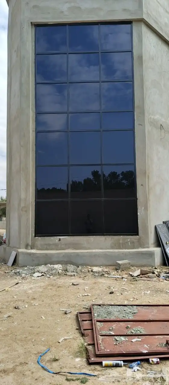 زجاج سيكوريت ودرابزين واجهات 3