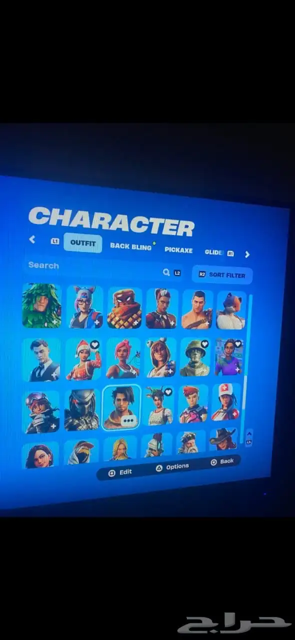 حساب فورت نايت مايدس الذهبي 8