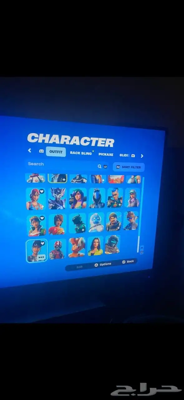 حساب فورت نايت مايدس الذهبي 5