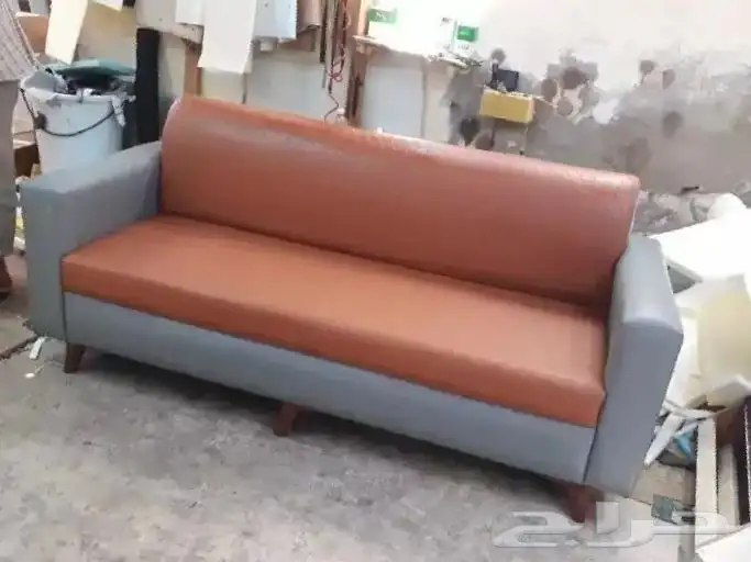 كرسي انتظار جلد كروم 3 مقعد 7