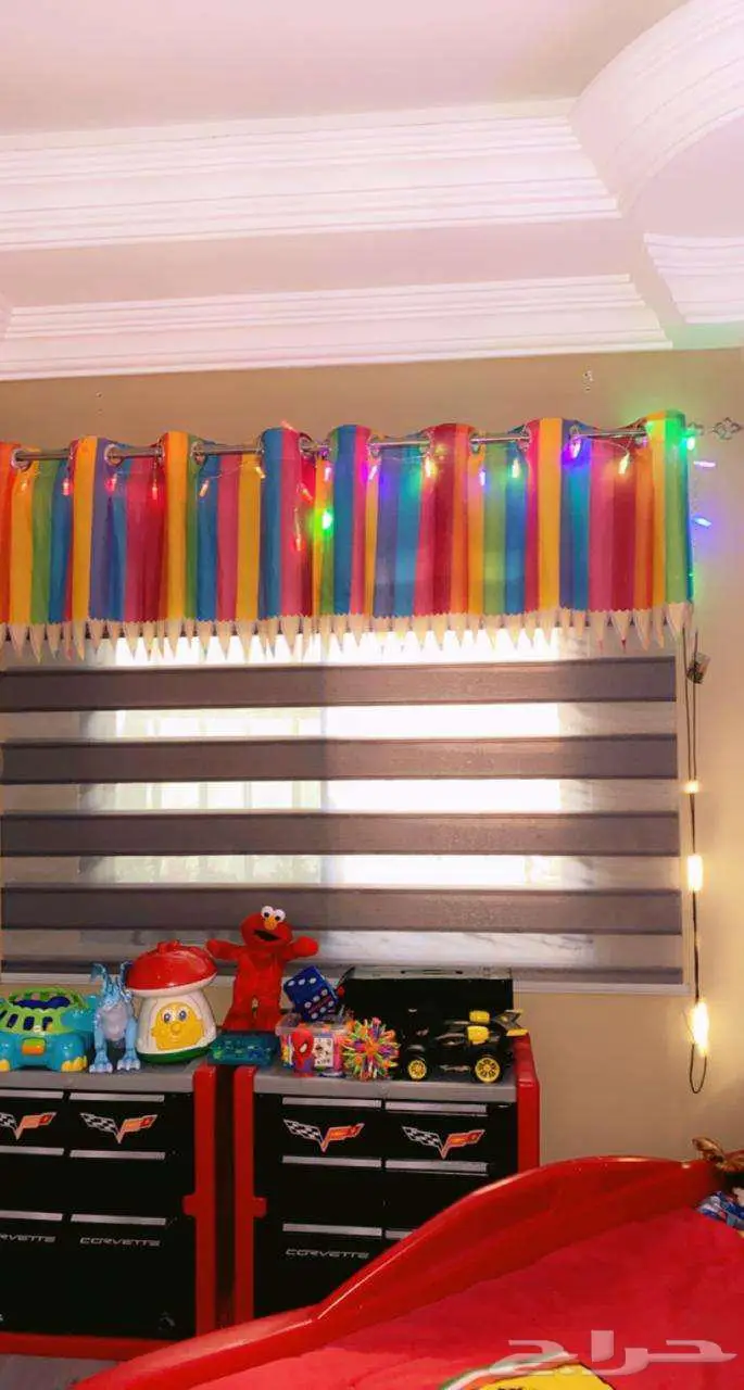 غرفة نوم أطفال شكل سيارة مميزة جدا ونادرة 3