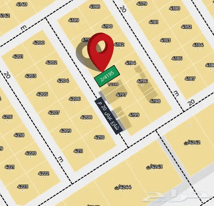 للبيع ارض 390 متر في مخطط الخير 3538 1