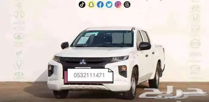 متسوبيشي غمارتين بنزين L200 بدون دبل 2022 0