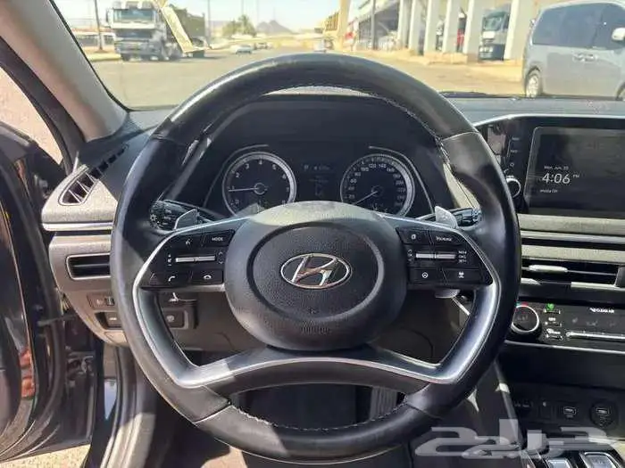 سوناتا بنزين 2021 بطاقة جمركية استيراد كوريا 13