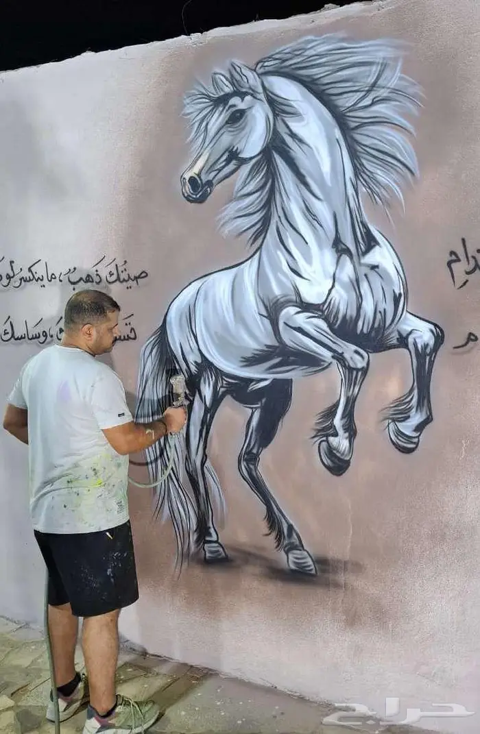 خطاط ورسام جده رابغ الليث 5