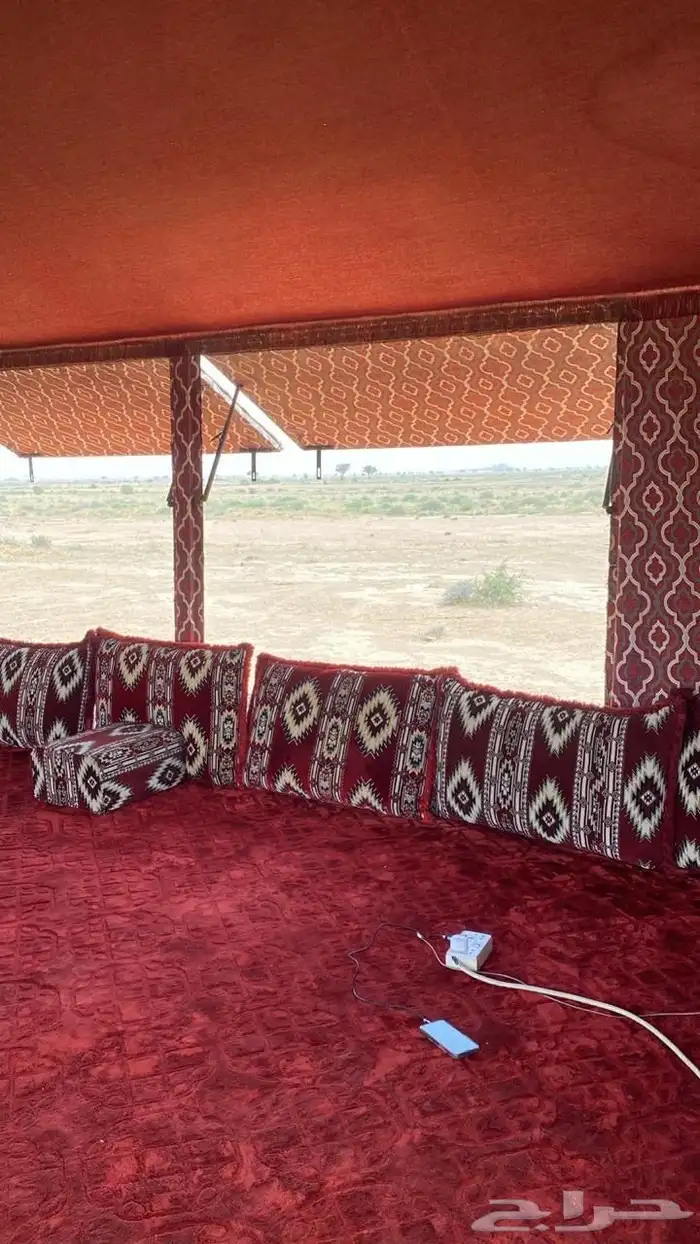 للبيع غرفه سحب بيت شعر تفتح جوانبها الطول10 مجلس مشب8 4 3