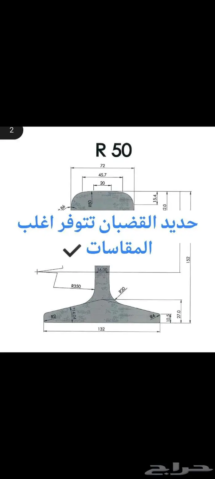حديد سابك تسليح مجلفن وبليت و قضبان 2
