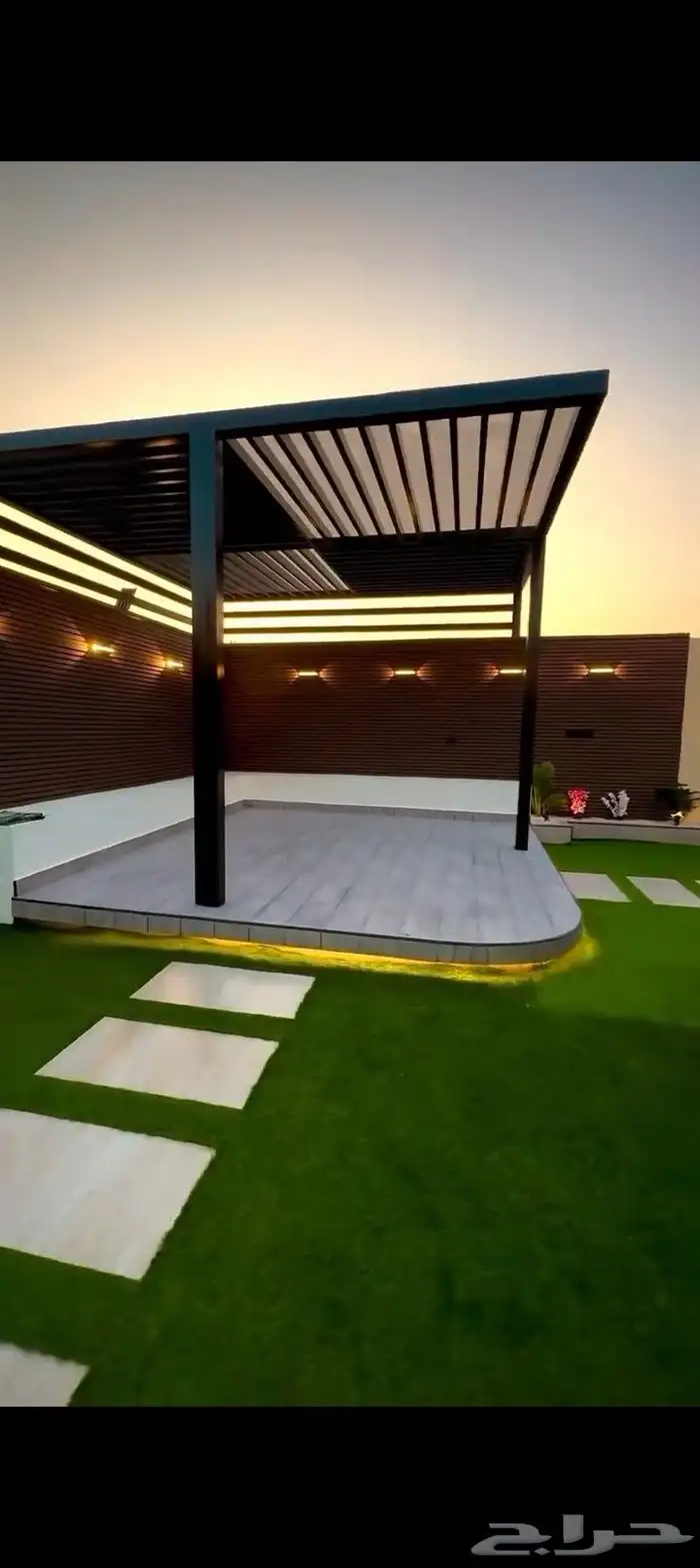 تنسيق حدائق وعمل غرف زوجاج خارجية 3