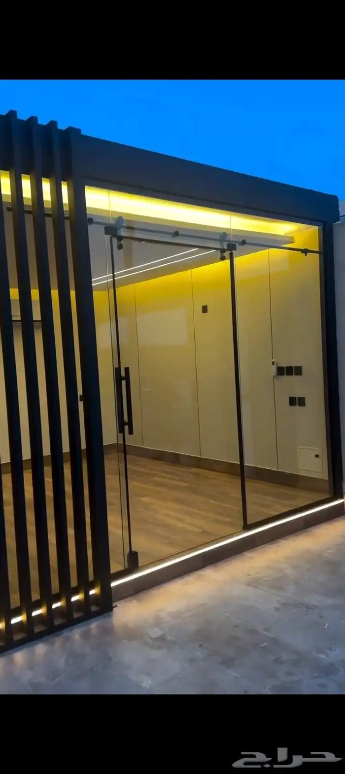 تنسيق حدائق وعمل غرف زوجاج خارجية 5