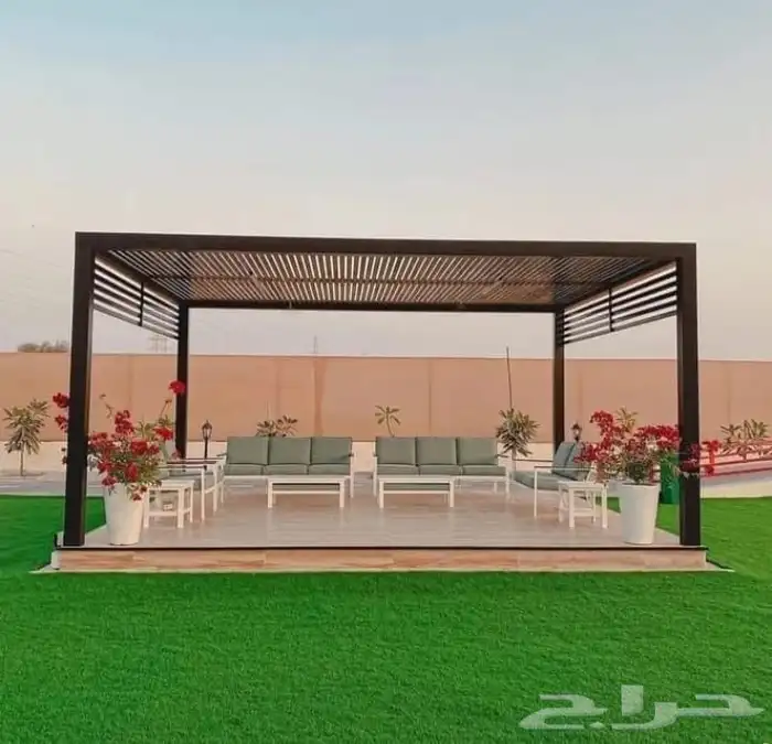 غرف وجلسات راقيه  مظلات  سواتر  شينكو 6