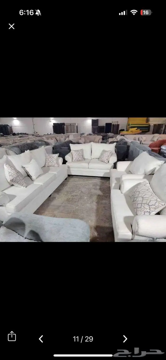 كنب جديد جاهز للبيع بالرياض 25