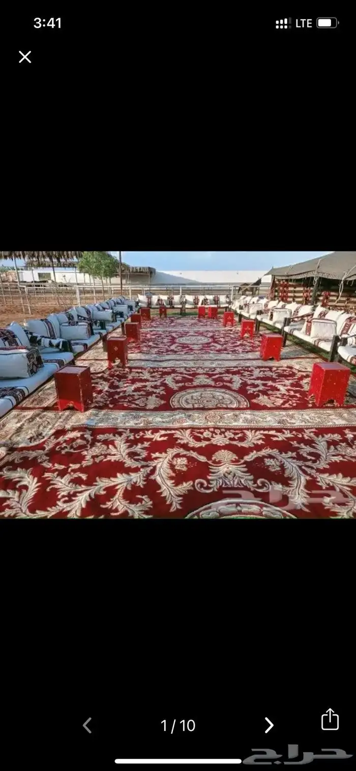 بيت شعر مخيمات خيم كراسي ملكي ركن شعبي شاشات جلسات شعبيه زل 7