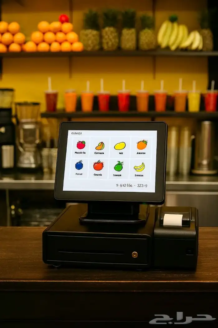 جهاز كاشير محل عصاير 0