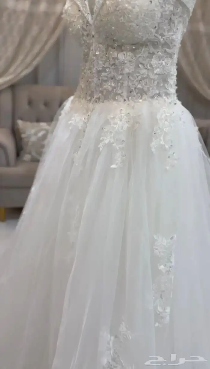 للبيع فستان زواج لم يستخدم 3