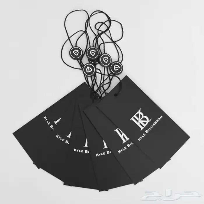 حبل تعليقة ملابس   بطاقة صنف ملابس 7