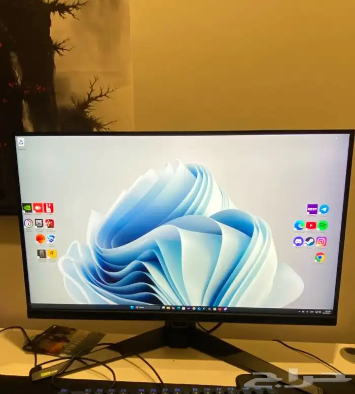 كمبيوتر بيسي pc للبيع مواصفات قويه و شاشه 1