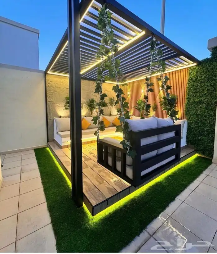 متخصصون ف تصميم وتنسيق الحدائق والاسطح والاحواش المنزليه وال 5