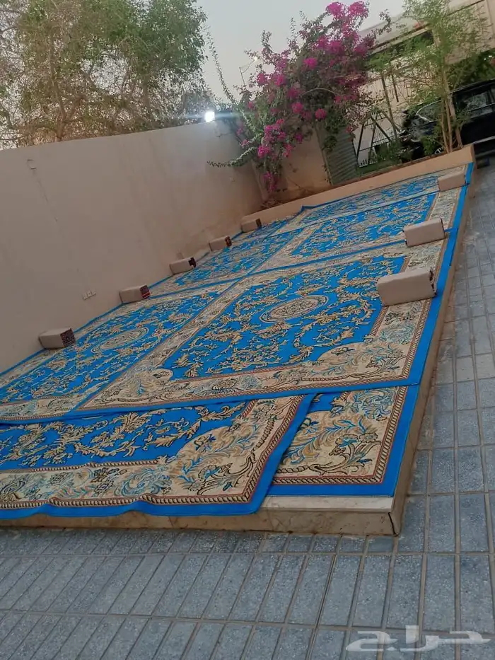 تاجير زل ازرق زل ملكي وكنب تاجير كراسي طاولات جلسات شعبيه 2