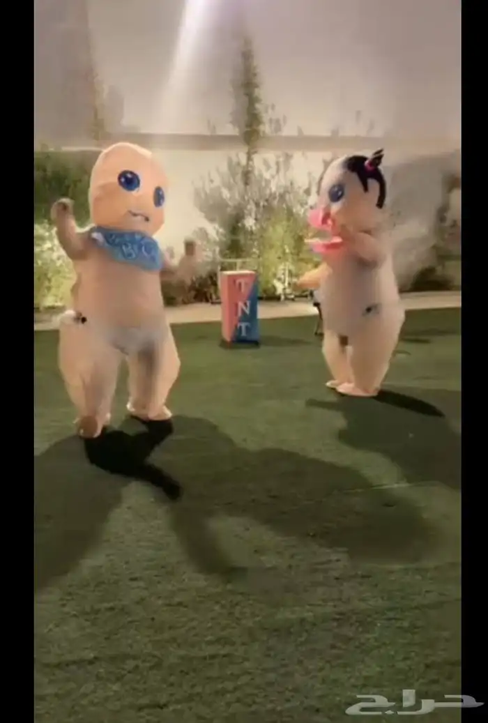 شخصيات تحديد جنس الجنين baby gender بننت او ولد   بيبي شاور 1