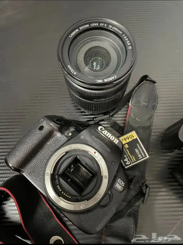 كاميرا كانون 5D   عدسة احترافية 3