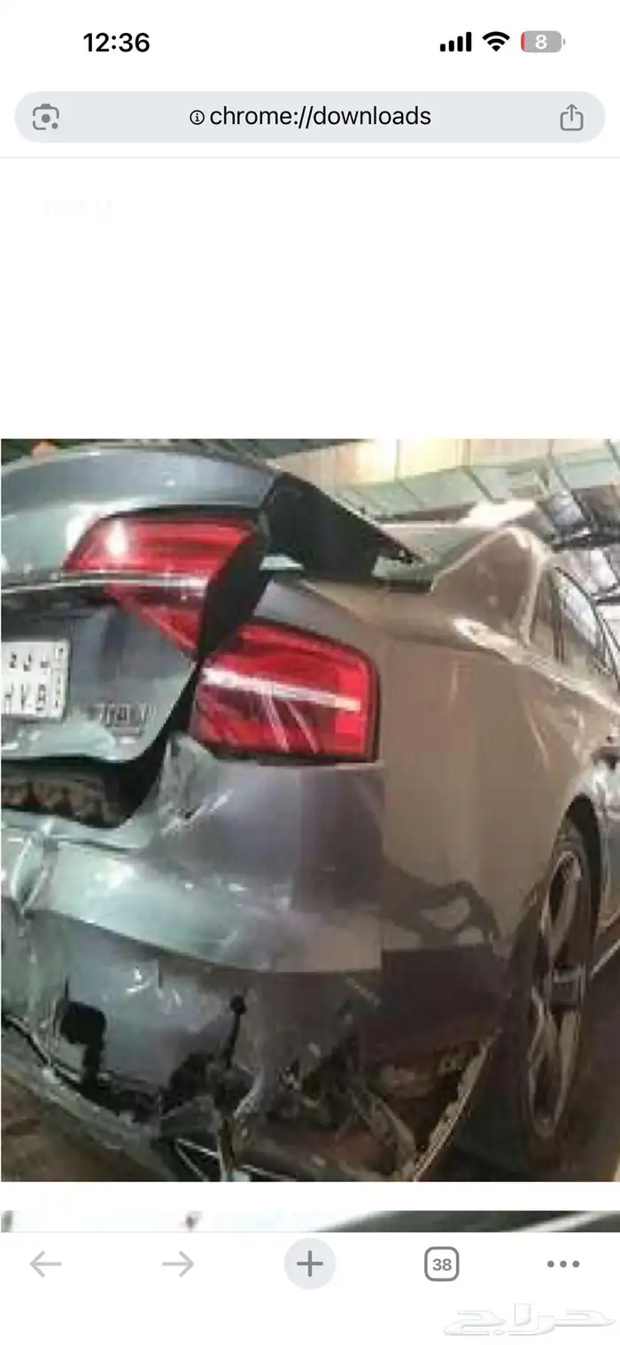 اودي A8 2015 V6 ماشيه 165 نظيفه جدا 10